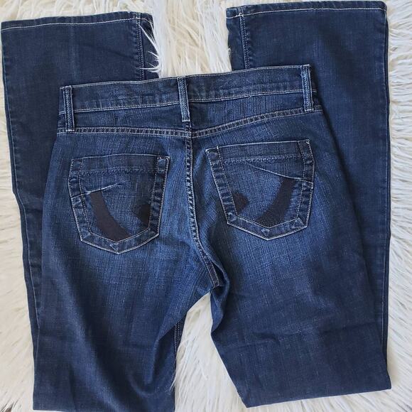 James Jeans Hector Skinny Dip Jeans Bootcut Cotton Mid Rise Women 28 x 33 - Picture 5 of 8